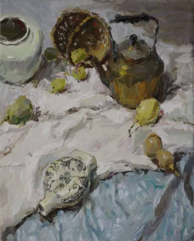 央美vs國(guó)美哪家強(qiáng)？廣州美術(shù)高考班帶大家看看基礎(chǔ)部色彩作品對(duì)比,02