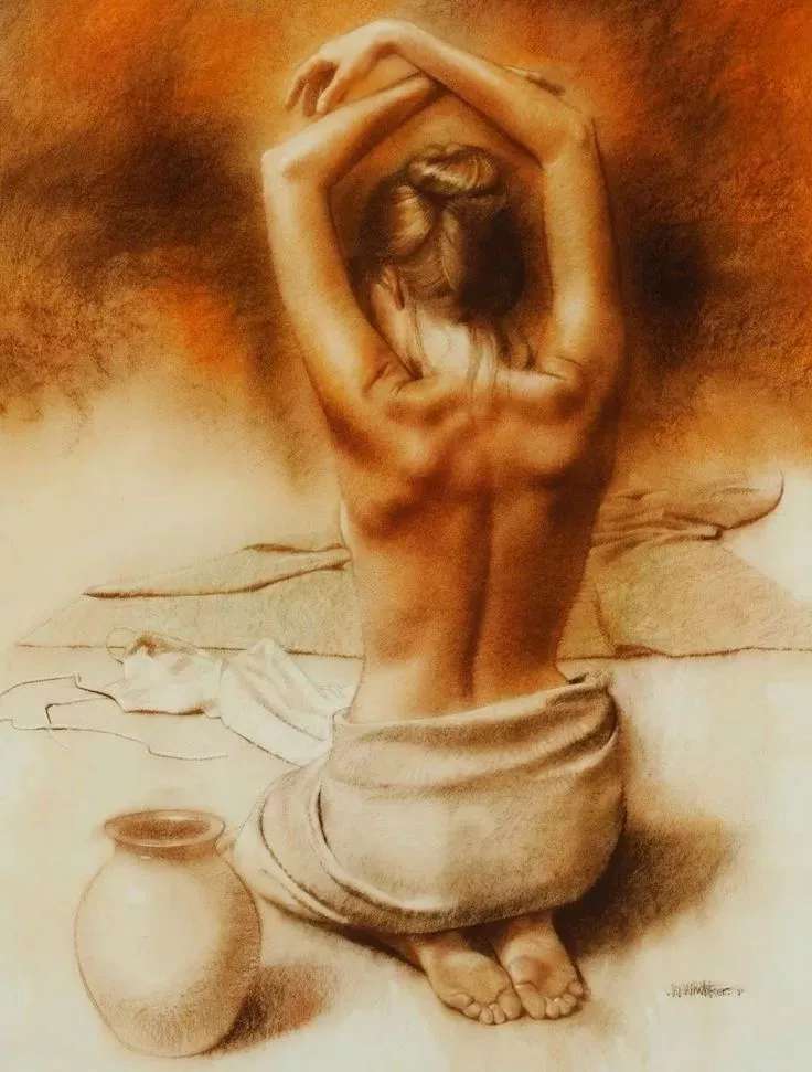 廣州美術高考班給咱安利一些列賓素描頭像結構,讓你受用一生,42