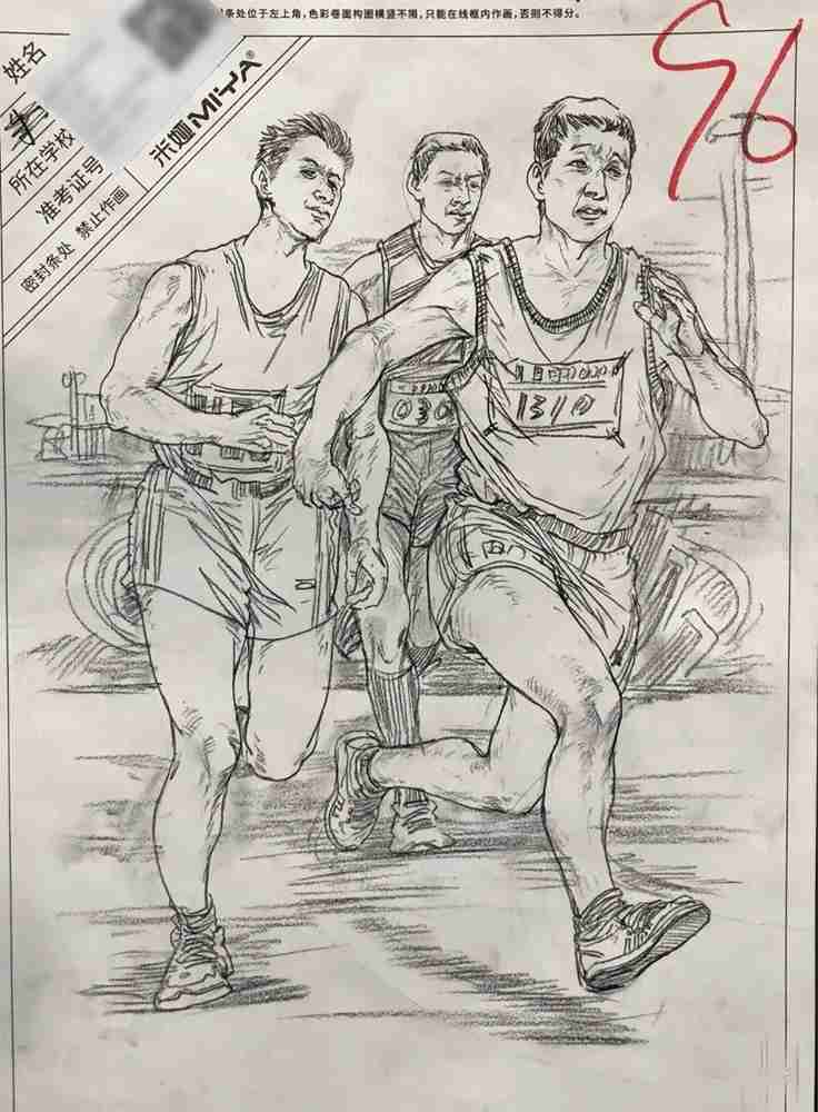 廣州美術高考畫室給大家揭曉下浙江21屆速寫高分卷搶先看的原因,07