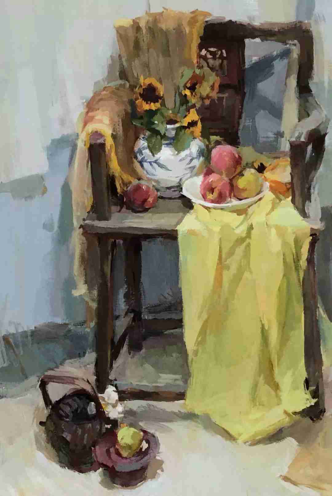 國美附中90周年,廣州十大畫室整理了些色彩作品供你參學,20