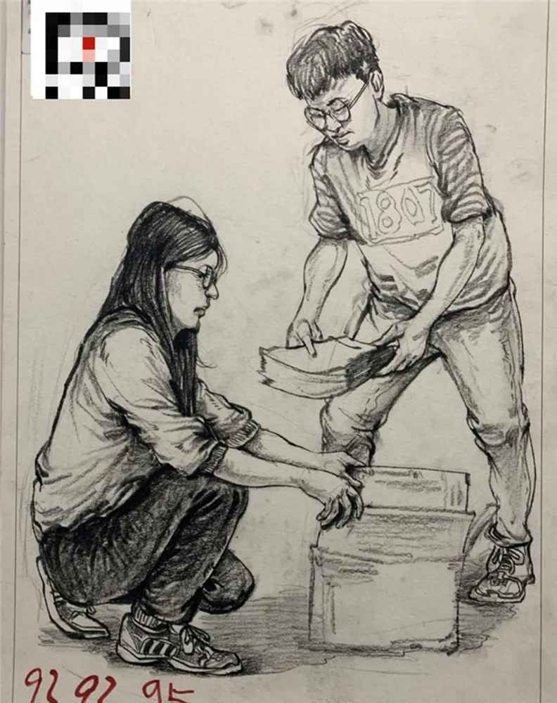 21屆廣西藝成二模高分卷發布，廣州美術高考班覺得與一模進步好大,25