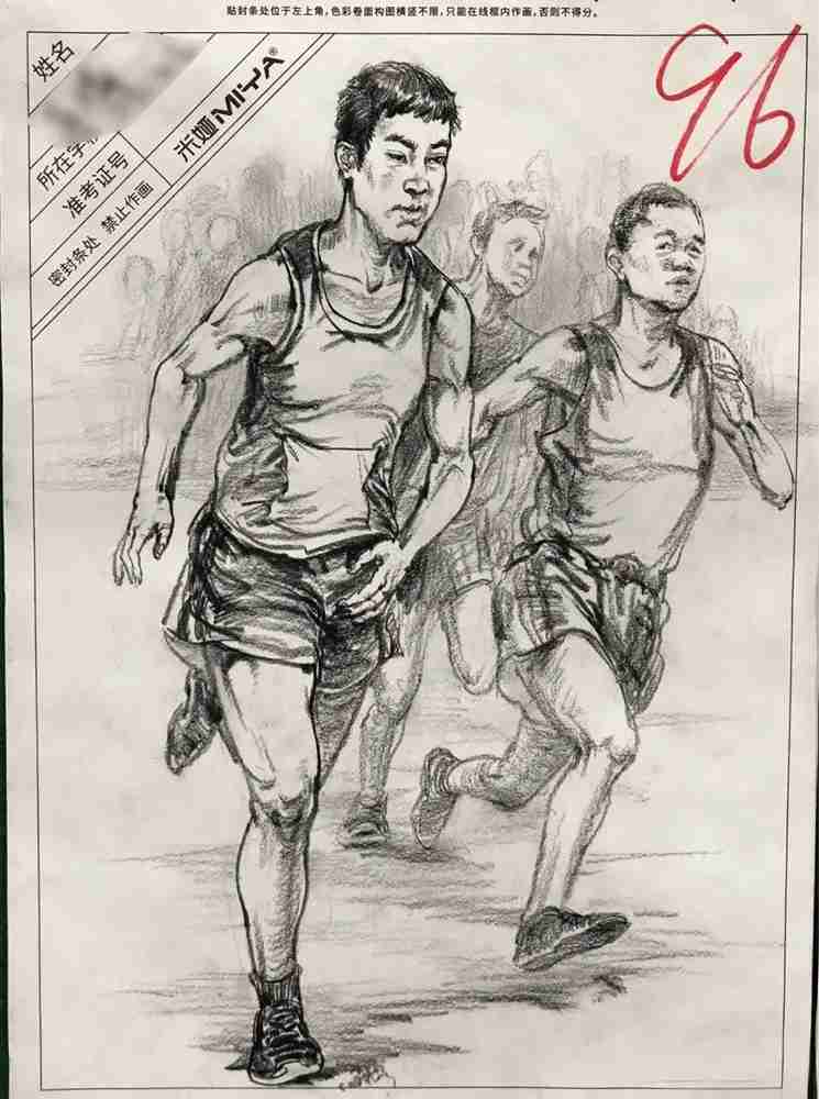 廣州美術高考畫室給大家揭曉下浙江21屆速寫高分卷搶先看的原因,09