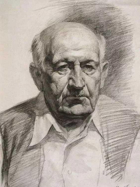 廣州美術高考班給咱安利一些列賓素描頭像結構,讓你受用一生,30