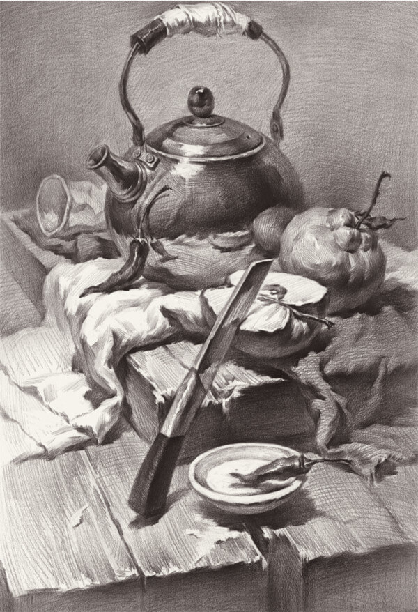 如何讓素描靜物急速提高?只需你做到廣州十大畫室整理的這3條圖7