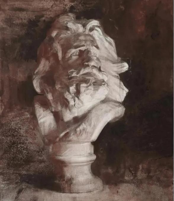 嚴謹的造型、生動的技法,廣州美術高考班覺得這類作品很適合臨摹,25