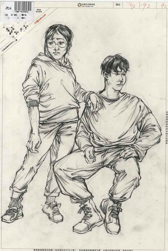 廣州美術高考班將云南一模卷理好了，網友稱:平淡無奇，你怎么看,34