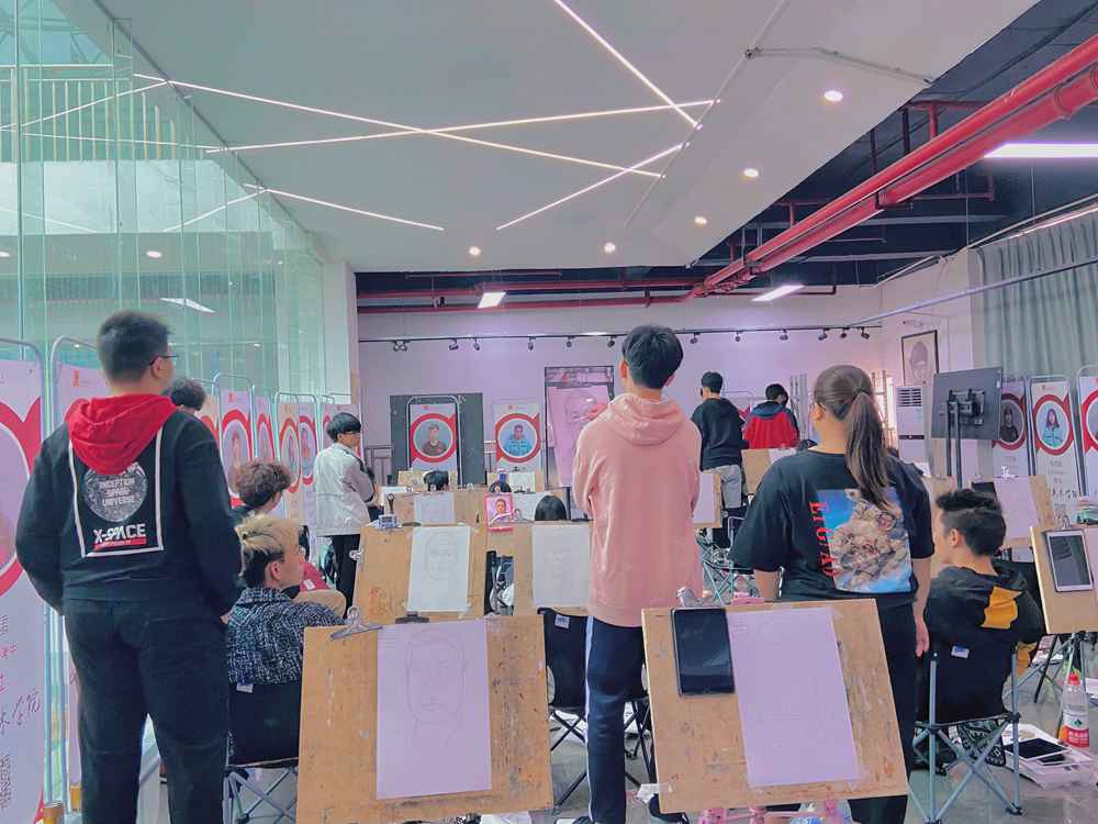 經(jīng)過(guò)廣州美術(shù)高考班圍墻魔鬼特訓(xùn)后的你們！聯(lián)考一定必勝，26