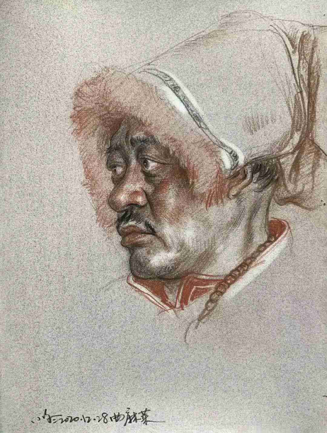 作為美術(shù)生，錯(cuò)過(guò)什么都不能錯(cuò)過(guò)九大美院各系教授的作品！圍墻畫室附圖54