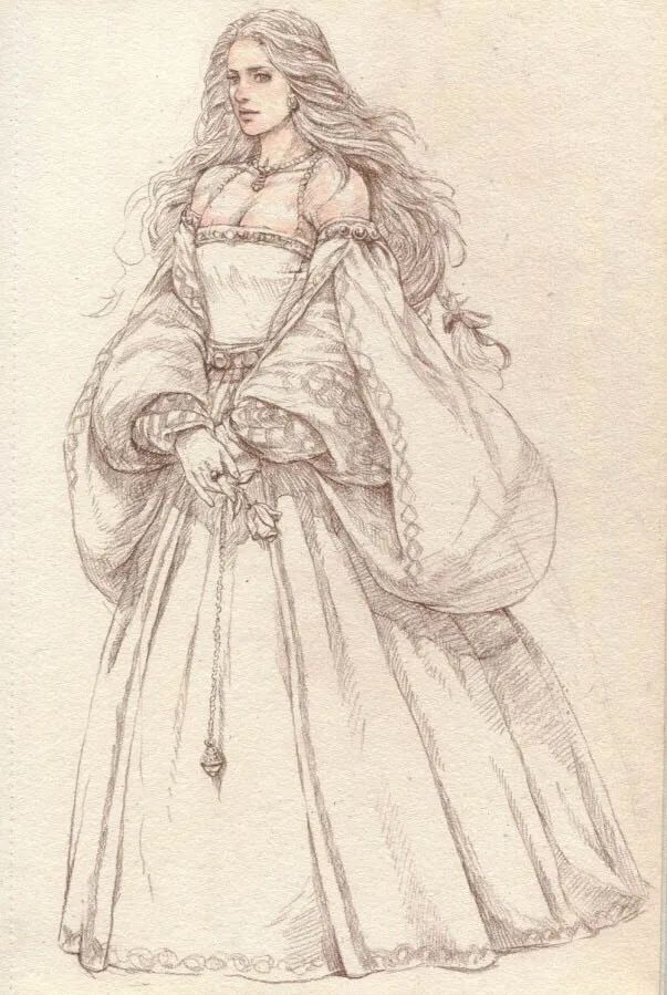 精選100幅中外大師人像作品，廣州圍墻畫室覺得你應該收藏！附圖66