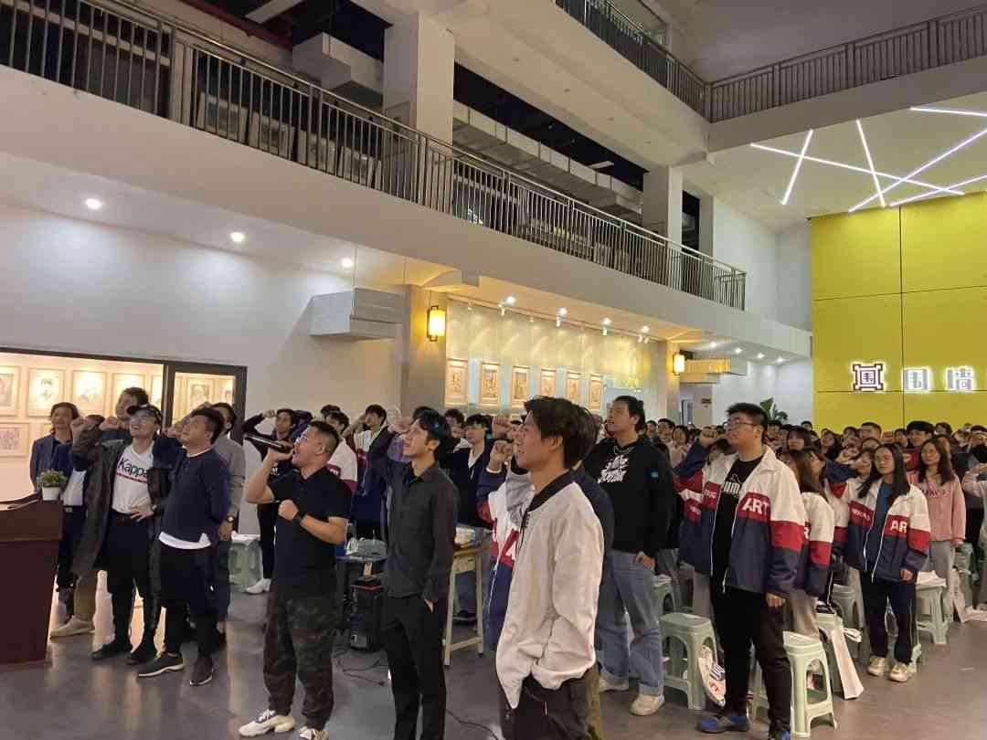 逆風翻盤,C位出道|廣州圍墻美術高考畫室2021屆聯考誓師動員大會 ,13