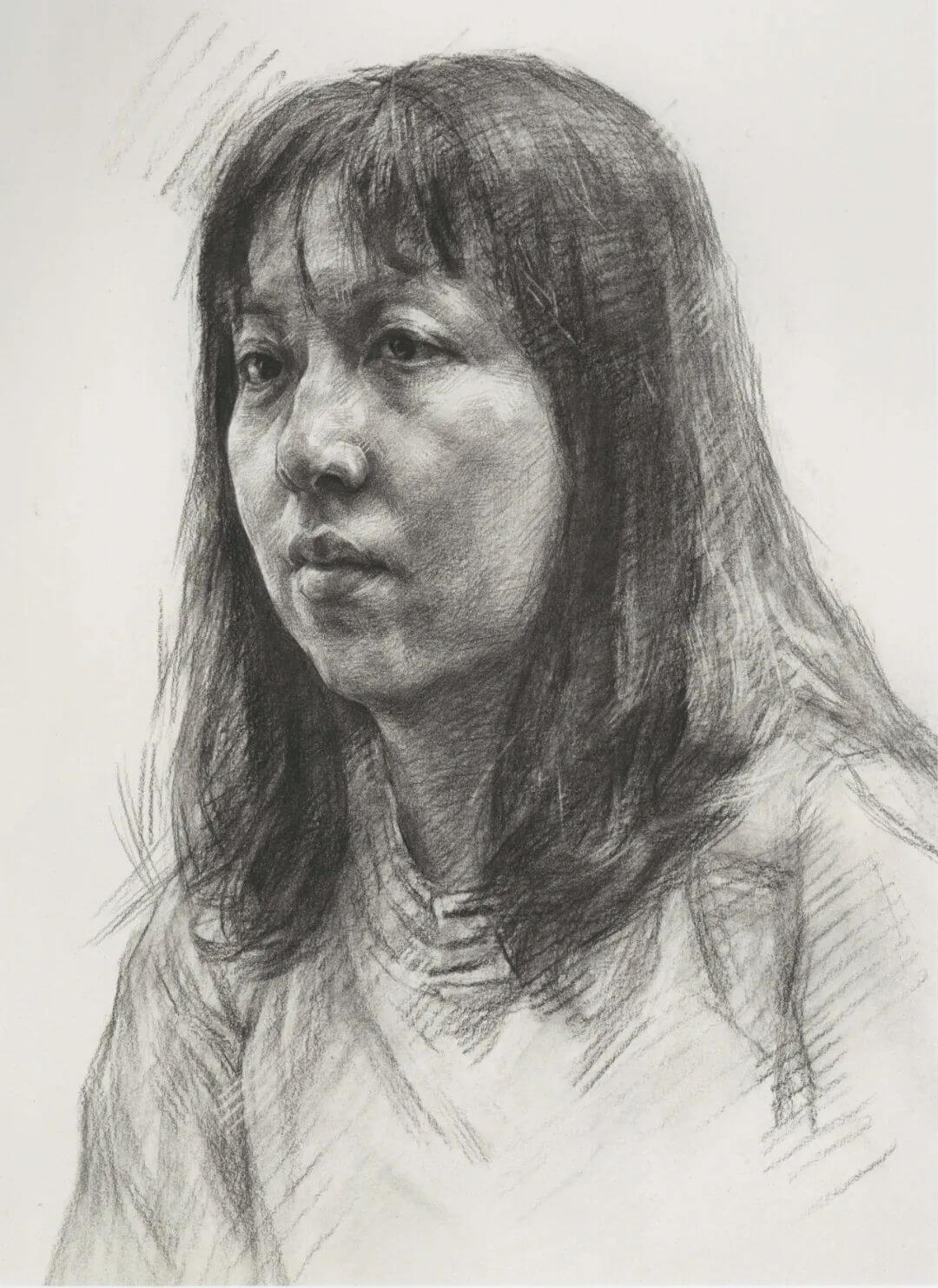 “花、亂、膩、木、型不準”?素描頭像想要拿高分,這些問題你首先得解決!