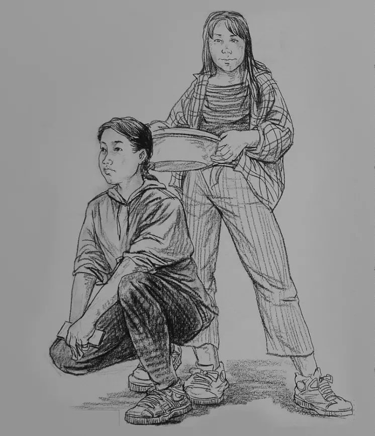 廣州美術高考班老師看了一下2021屆河南美術二模高分卷，這太狠了,02