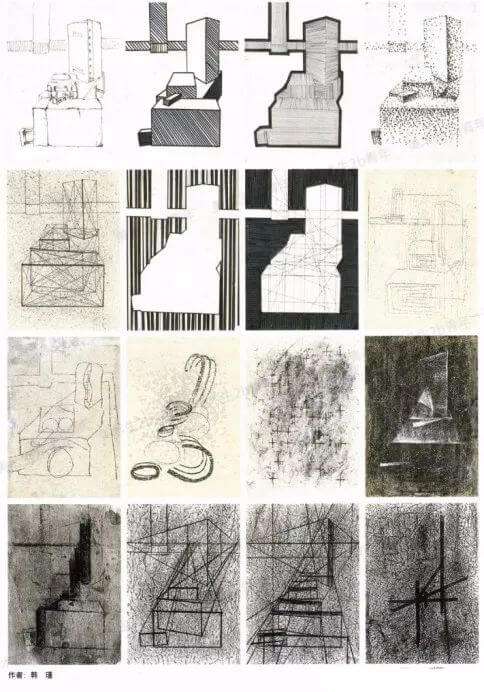 考美院設計素描必備:有靈魂的設計素描,廣州圍墻畫室覺得不拿高分都難!附圖2