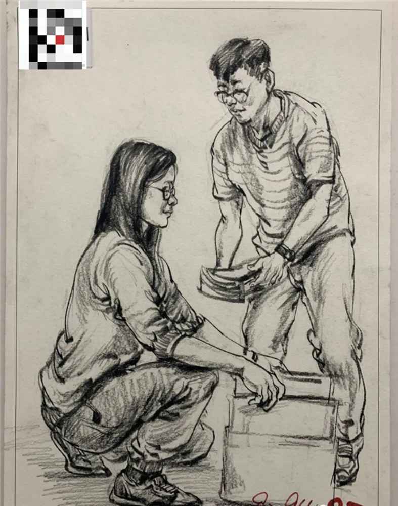 21屆廣西藝成二模高分卷發布，廣州美術高考班覺得與一模進步好大,26