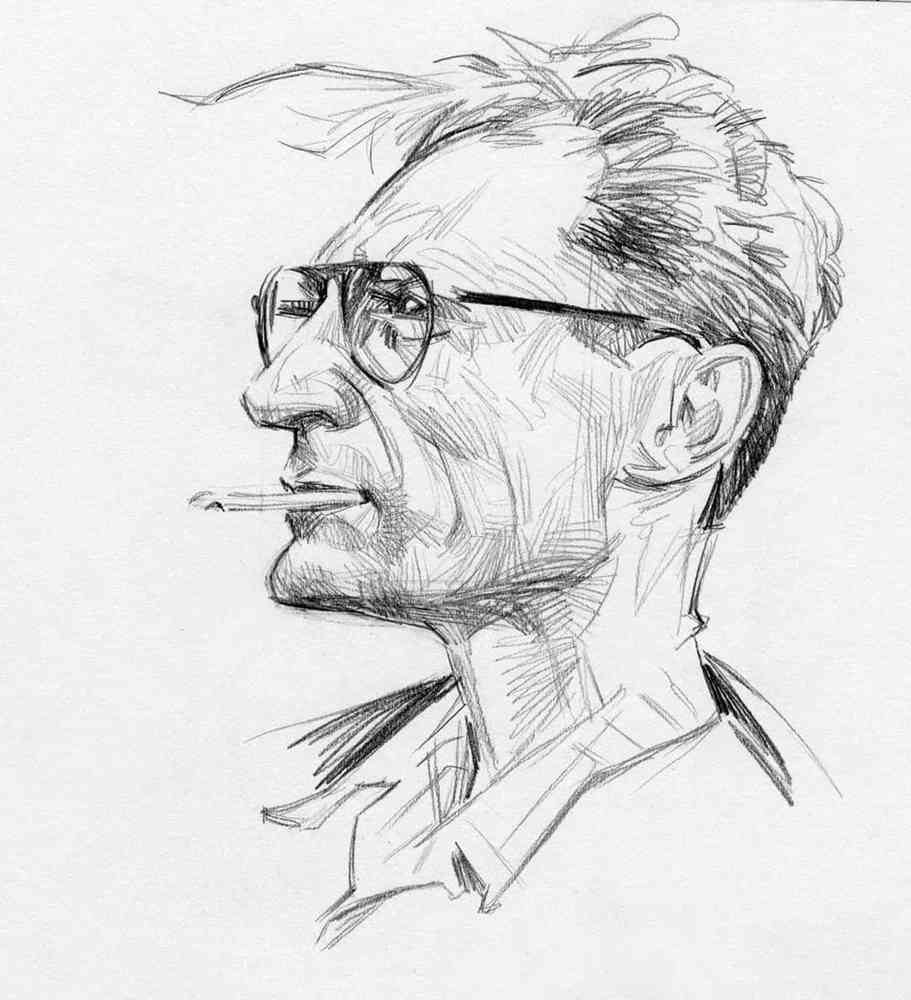 這就是高手畫出來的速寫，廣州美術高考班給你分享,08