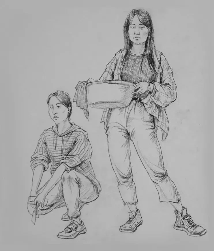 廣州美術高考班老師看了一下2021屆河南美術二模高分卷，這太狠了,12