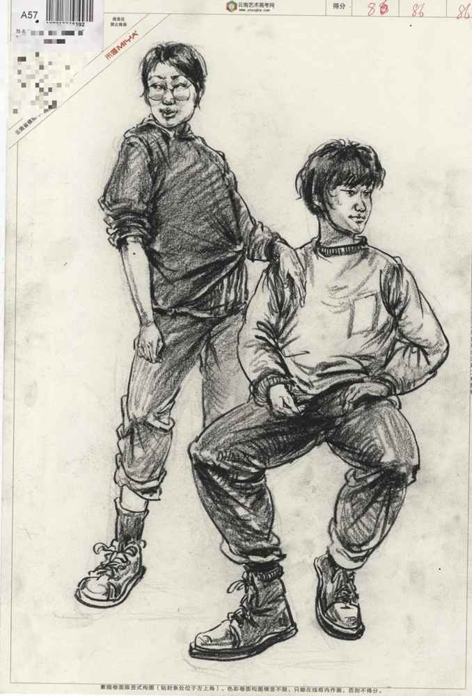 廣州美術高考班將云南一模卷理好了，網友稱:平淡無奇，你怎么看,40