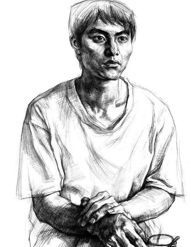 半身像門檻太高?跟著廣州畫室小圍老師教程其實并不難