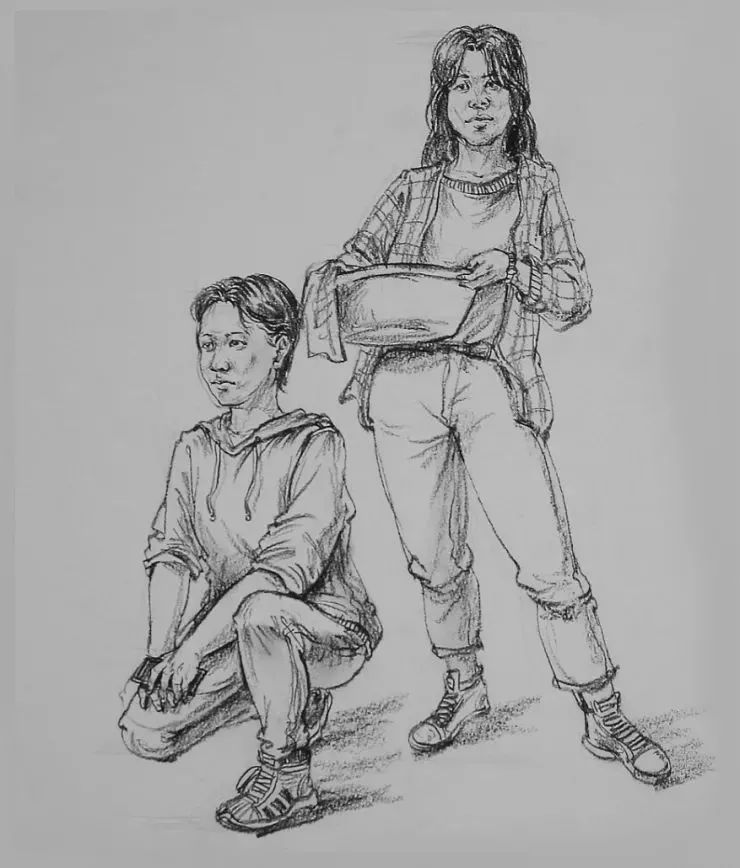 廣州美術高考班老師看了一下2021屆河南美術二模高分卷，這太狠了,11