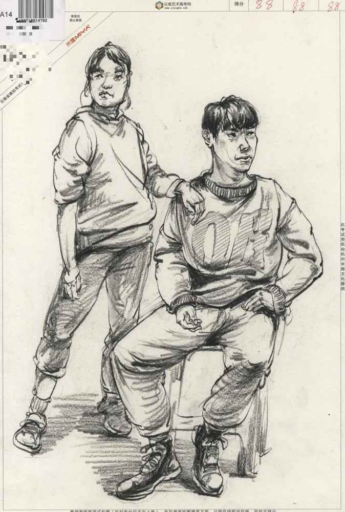 廣州美術高考班將云南一模卷理好了，網友稱:平淡無奇，你怎么看,33