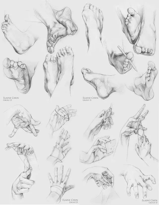 廣州美術高考班給咱安利一些列賓素描頭像結構,讓你受用一生,23