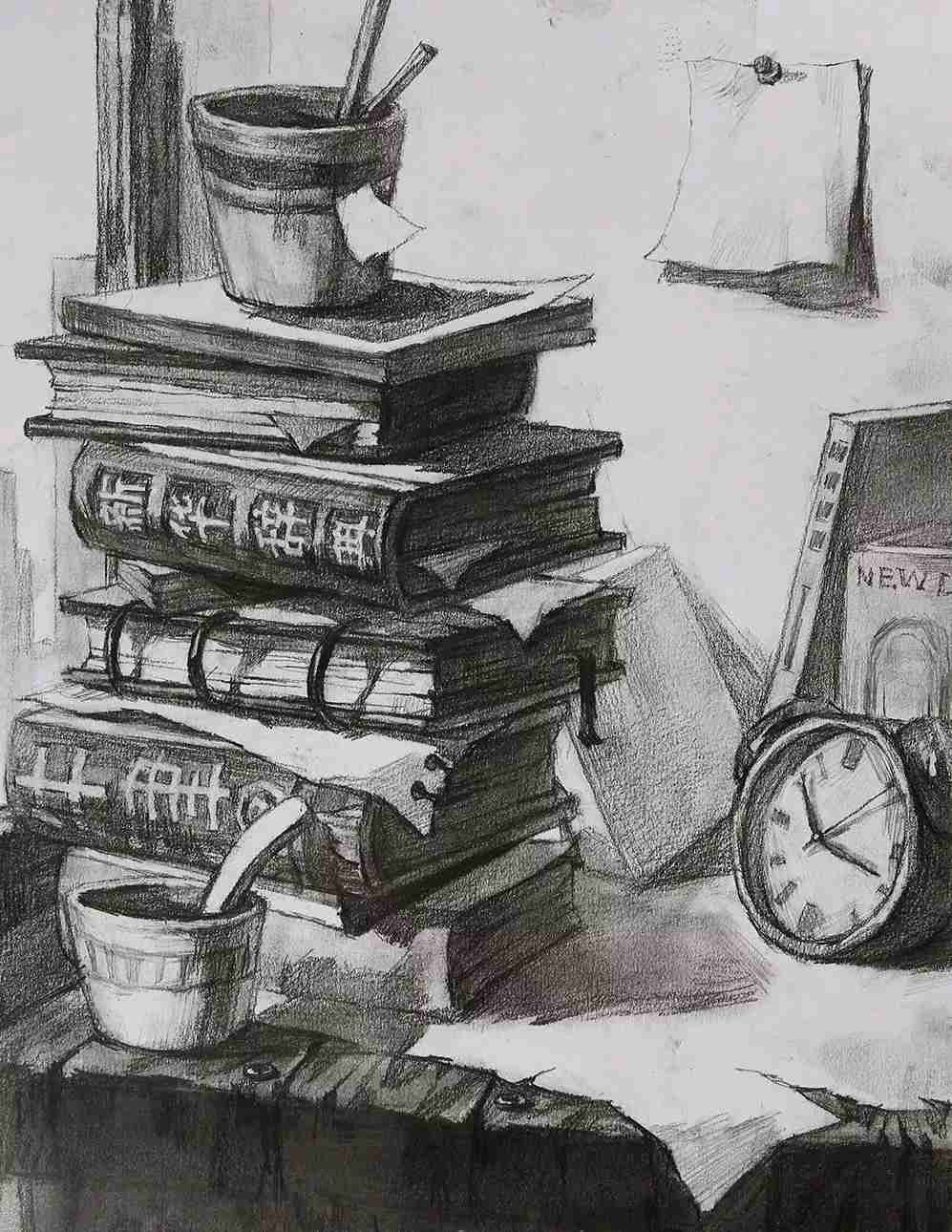 這份校考設計素描教程,廣州圍墻畫室覺得你作品質感會提升一大步!附圖7