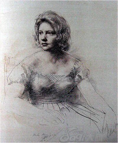 精選100幅中外大師人像作品，廣州圍墻畫室覺得你應該收藏！附圖63