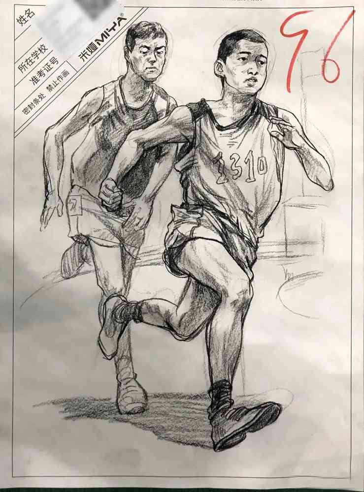 廣州美術高考畫室給大家揭曉下浙江21屆速寫高分卷搶先看的原因,08