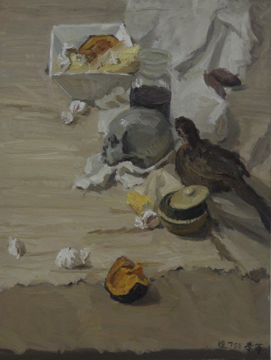 央美vs國(guó)美哪家強(qiáng)？廣州美術(shù)高考班帶大家看看基礎(chǔ)部色彩作品對(duì)比,25