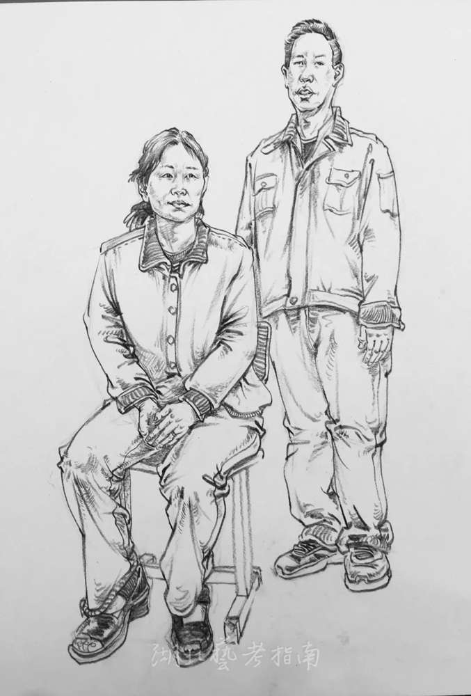 廣州十大畫室老師帶你康康20屆湖北高三美術(shù)調(diào)考優(yōu)秀試卷,21