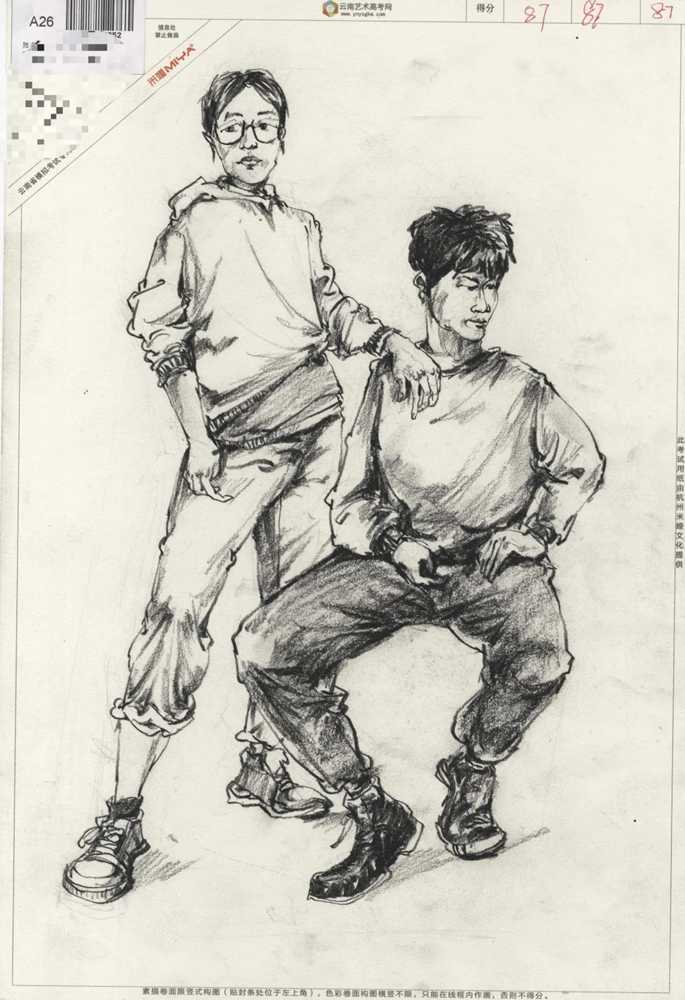 廣州美術高考班將云南一模卷理好了，網友稱:平淡無奇，你怎么看,32