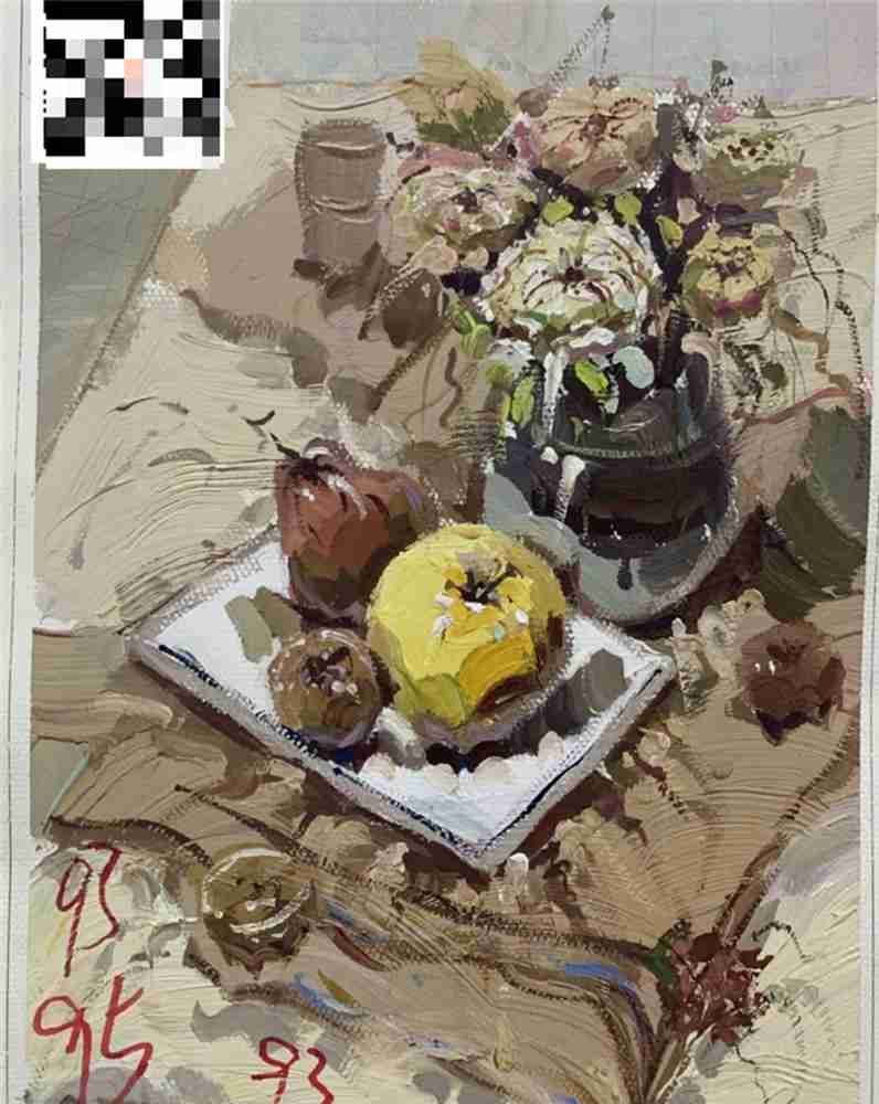 21屆廣西藝成二模高分卷發布，廣州美術高考班覺得與一模進步好大,36