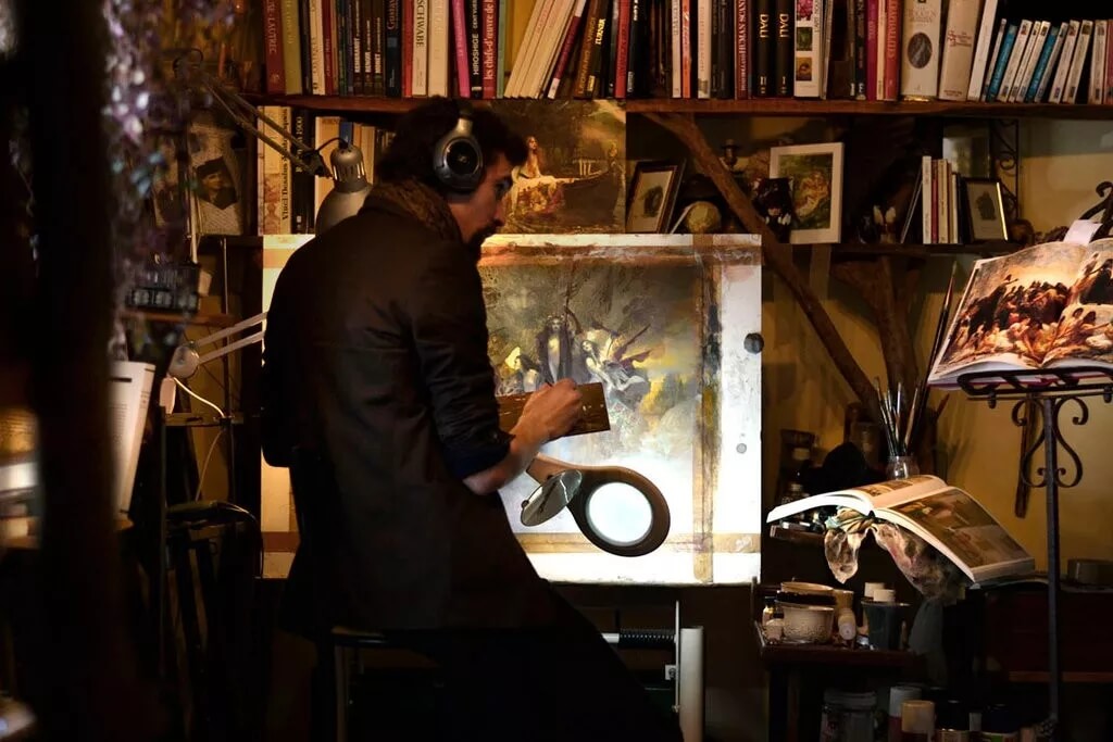 用黃金當(dāng)畫料的土豪畫家，你見過嗎？廣州畫室小圍帶你見識見識！圖十三