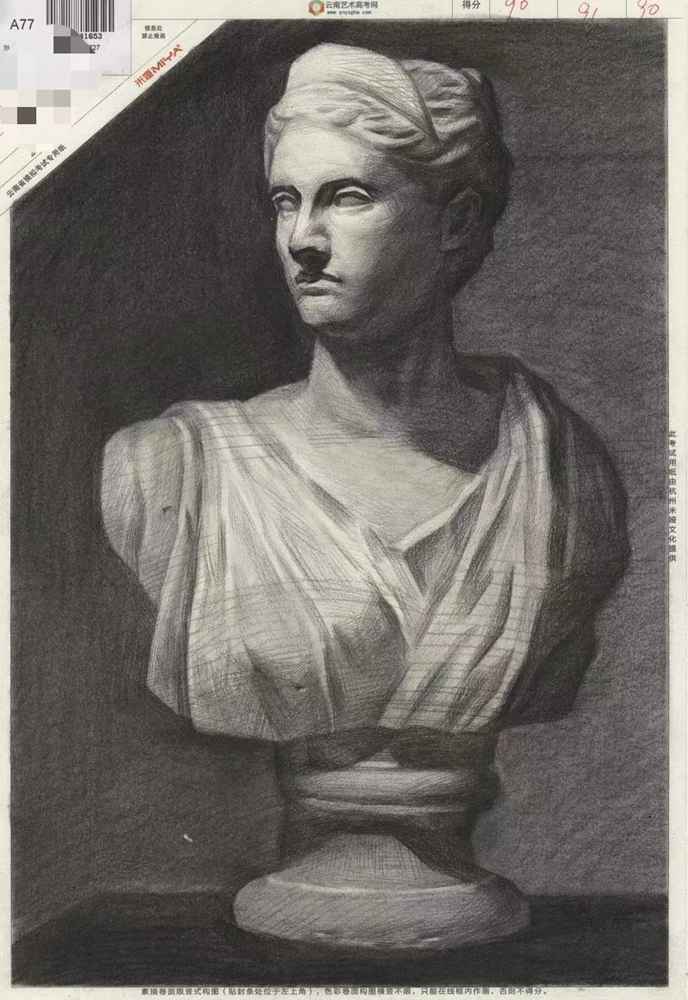 廣州美術高考班將云南一模卷理好了，網友稱:平淡無奇，你怎么看,02