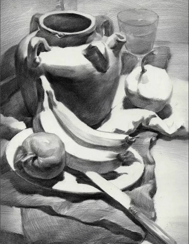 美術初學者在素描靜物寫生中,該如何去練習?步驟是關鍵!圖二
