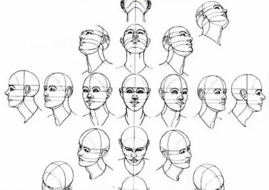 這些素描頭像默寫秘訣,廣州十大畫室之告訴你,06