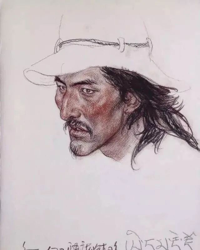 精選100幅中外大師人像作品，廣州圍墻畫室覺得你應該收藏！附圖80