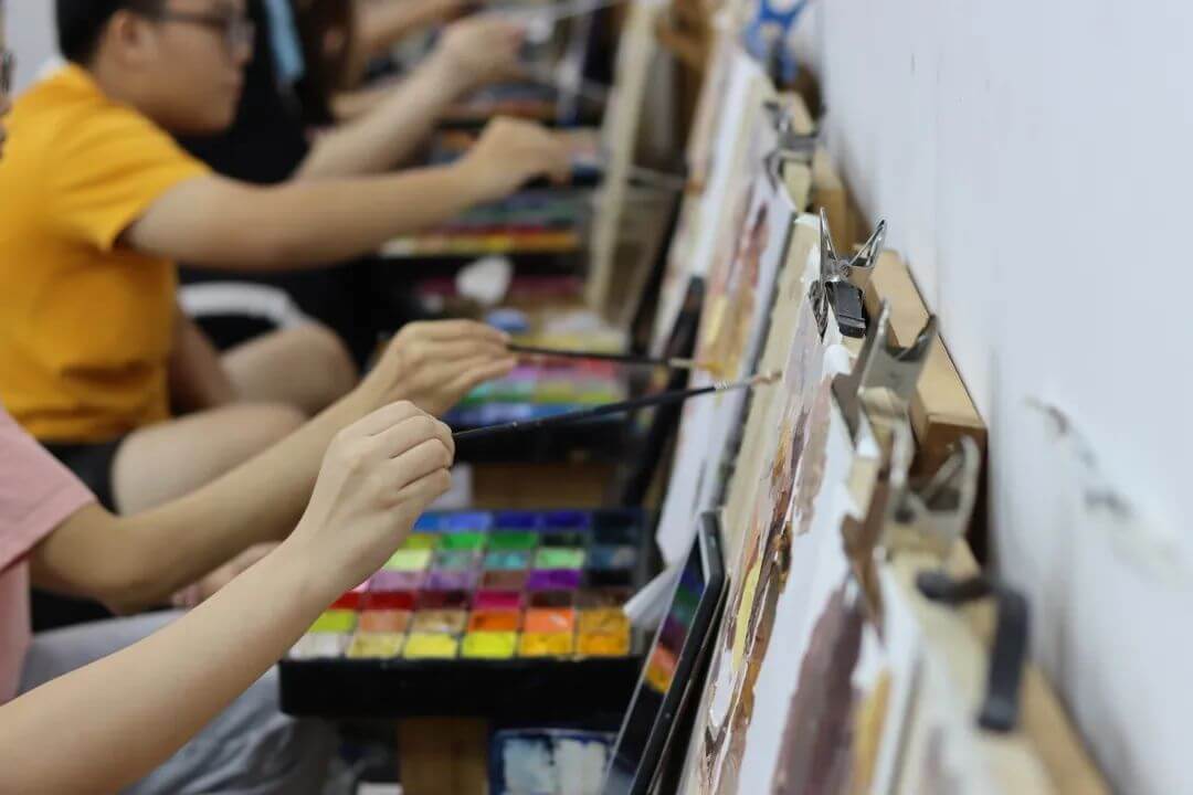 廣州畫室月考紀實，學年第三次月考，厚積薄發！