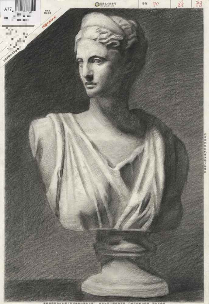 廣州美術高考班將云南一模卷理好了，網友稱:平淡無奇，你怎么看,13