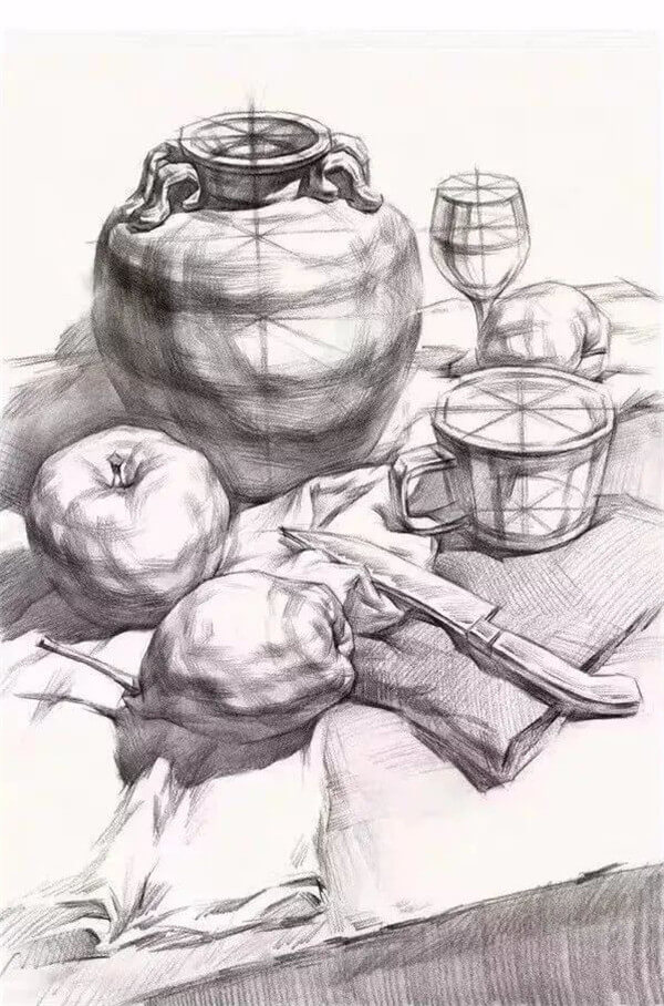 如何讓素描靜物急速提高?只需你做到廣州十大畫室整理的這3條圖14