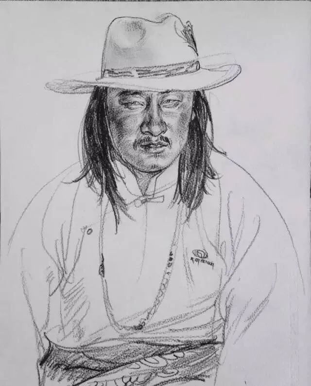 精選100幅中外大師人像作品，廣州圍墻畫室覺得你應該收藏！附圖81