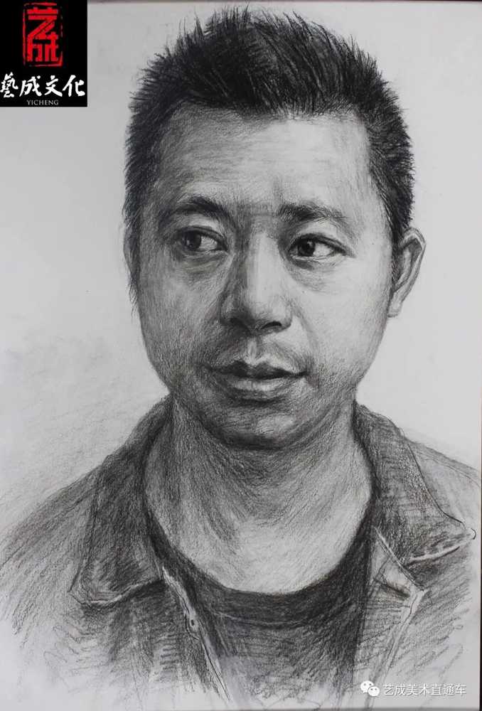 廣州美術高考班帶大家看看2021屆廣東藝成二模素描高分卷,74