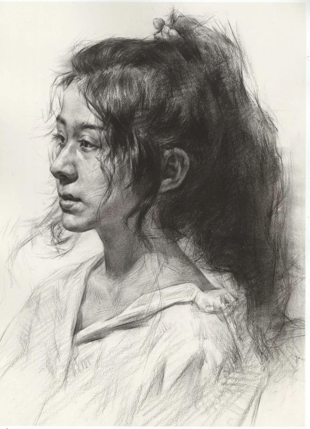 “花、亂、膩、木、型不準”?素描頭像想要拿高分,這些問題你首先得解決!