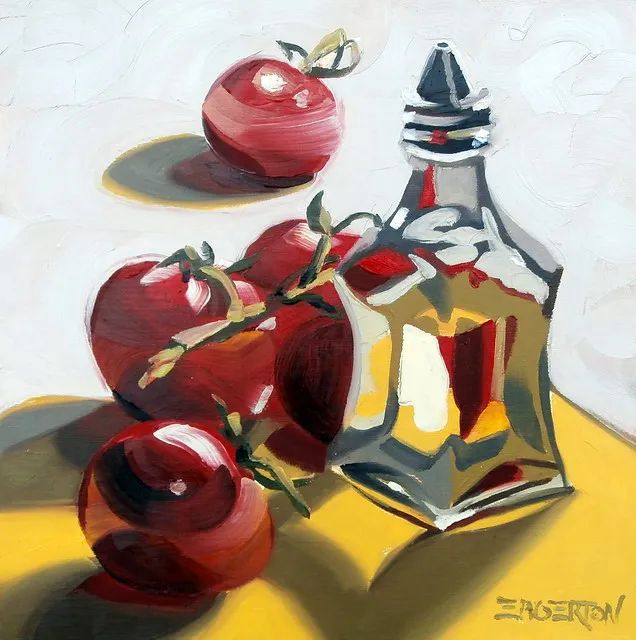 這樣通透的色彩靜物,短期的目標就它了!廣州圍墻畫室靜候佳音!附圖33