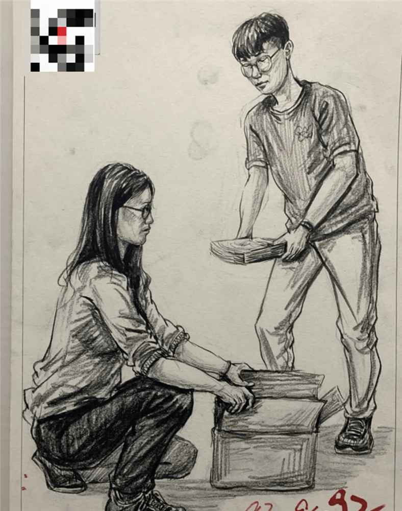 21屆廣西藝成二模高分卷發布，廣州美術高考班覺得與一模進步好大,19