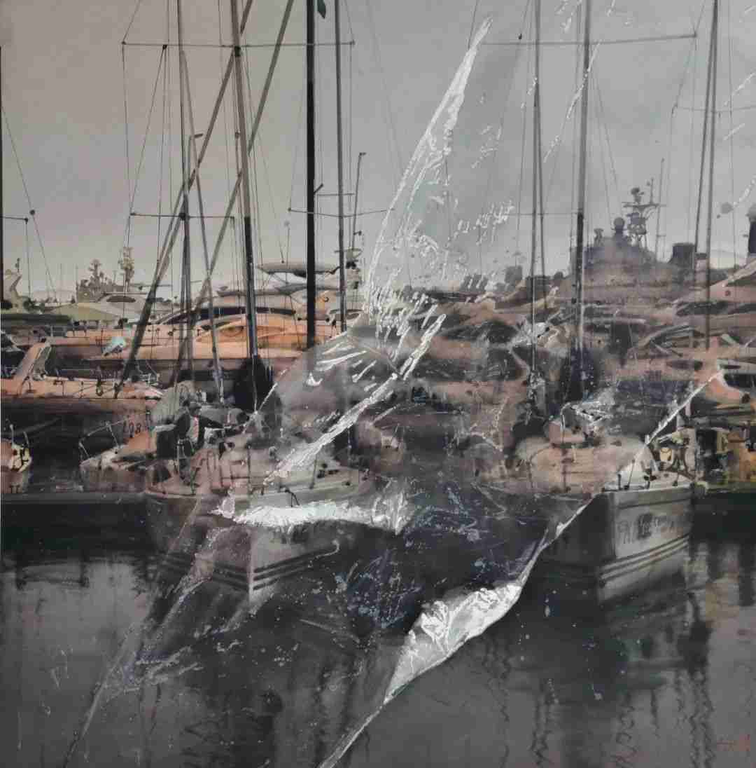 作為美術(shù)生，錯(cuò)過(guò)什么都不能錯(cuò)過(guò)九大美院各系教授的作品！圍墻畫室附圖63