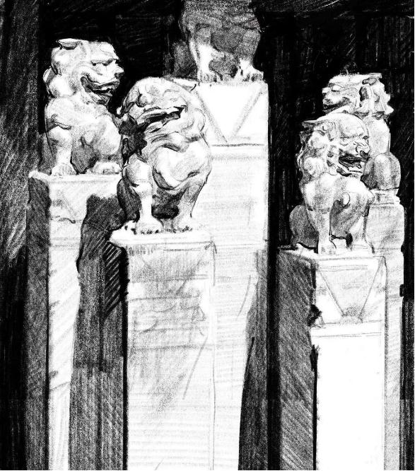 嚴謹的造型、生動的技法,廣州美術高考班覺得這類作品很適合臨摹,27