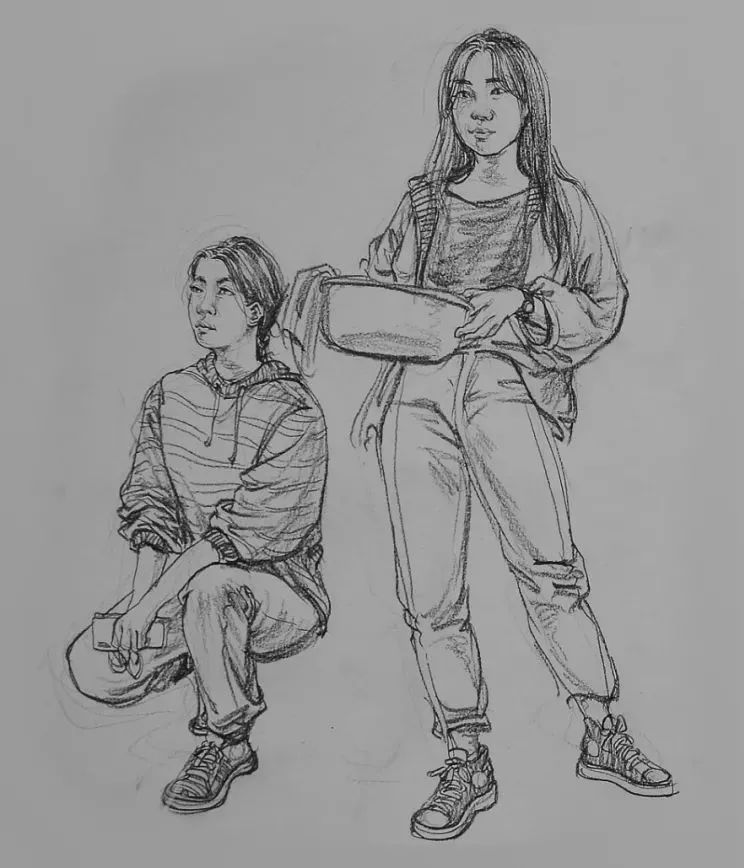 廣州美術高考班老師看了一下2021屆河南美術二模高分卷，這太狠了,08