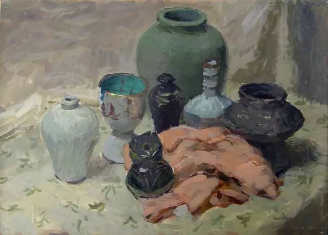 央美vs國(guó)美哪家強(qiáng)？廣州美術(shù)高考班帶大家看看基礎(chǔ)部色彩作品對(duì)比,13