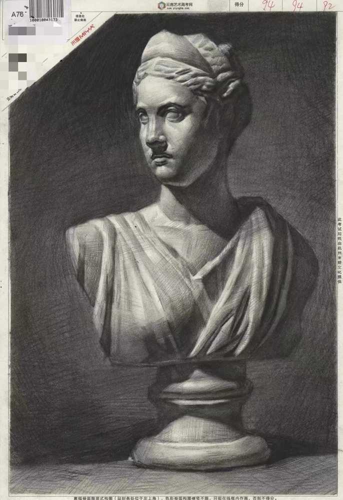 廣州美術高考班將云南一模卷理好了，網友稱:平淡無奇，你怎么看,01